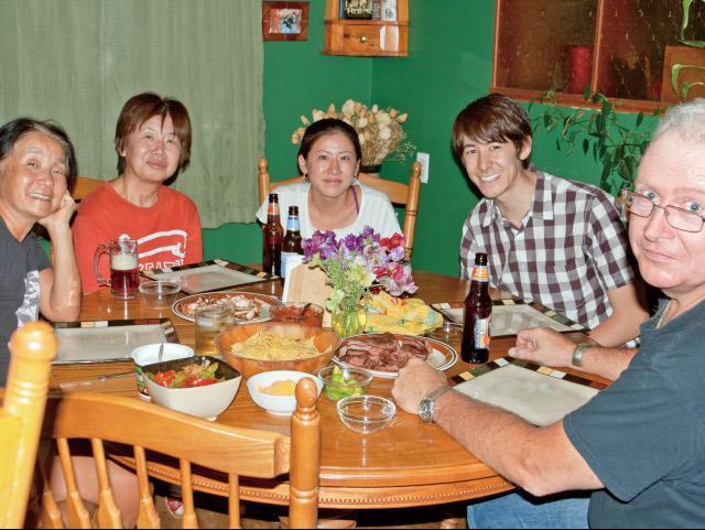 千葉に住む伯母と従姉が初めてワイオミングにきたときの写真